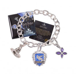 Harry Potter Charm Bracelet Lumos Ravenclaw (silver plated)